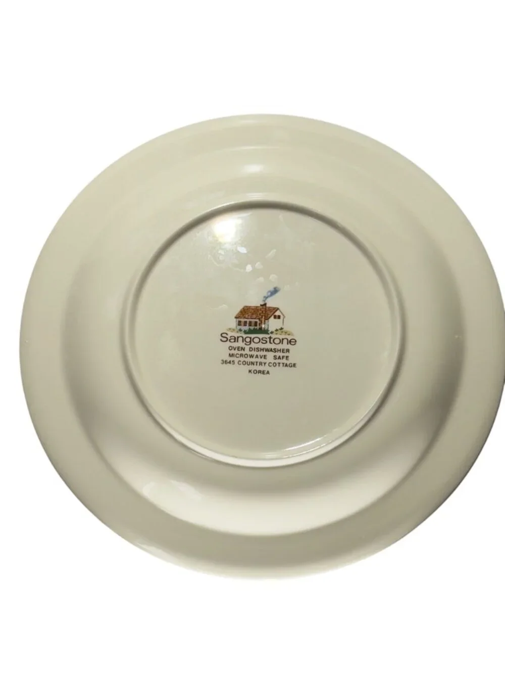 Sangostone Country Cottage Dinner Plates 10.5